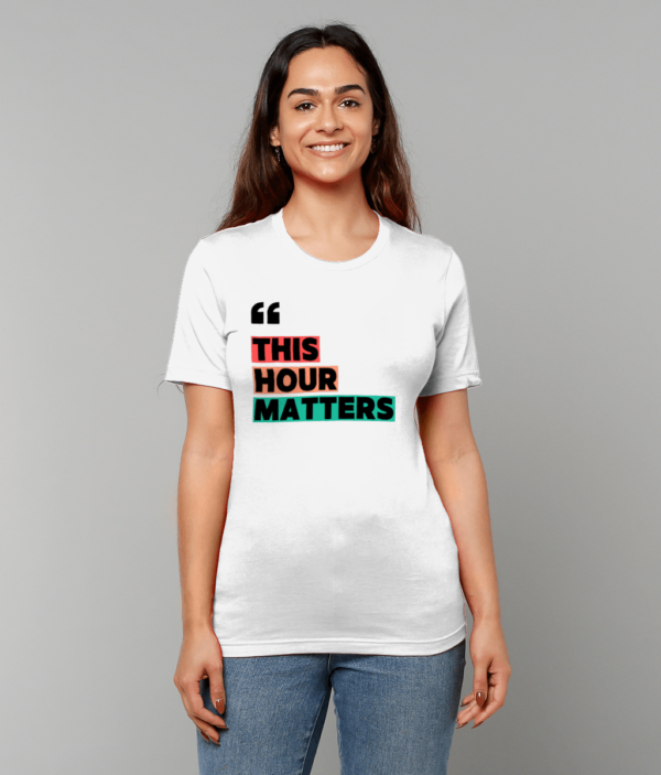 mockup-323bf89eb2cc3570e3a5b5fece9f5618.png "This Hour Matters" T-Shirt