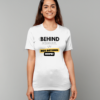 mockup-8a23f8a01eff8ae16a4cc28d59be82af.png “Behind Schedule, Not Beyond Hope” Motivational T-Shirt