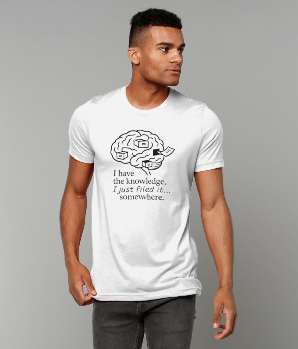 mockup-a0fcb69ee66a9af4d155aefcc1fc93db.png Funny Memory Lapse T-Shirt