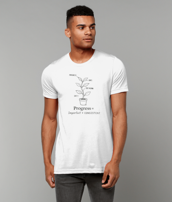 Progress Formula T-Shirt - For Imperfect but Consistent Growth