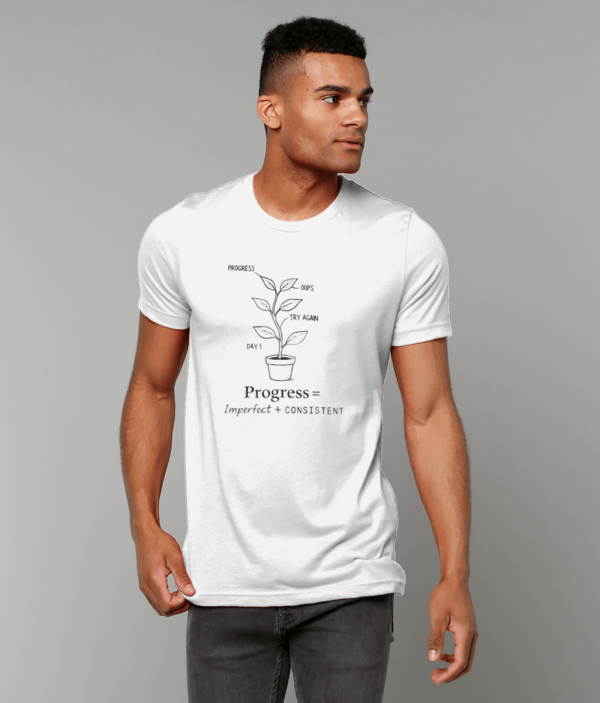 Progress Formula T-Shirt - For Imperfect but Consistent Growth